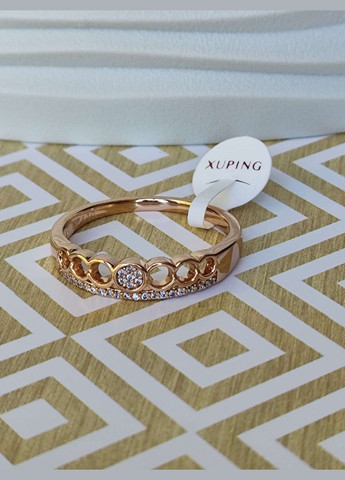 Каблучка ксюпінг xuping позолота медичне золото корона Xuping Jewelry (337114075)