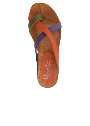 Цветные сабо женские Marila