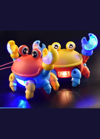 Музыкальный крабик 022 со световыми и звуковыми эффектами. Fun Game (327216733)