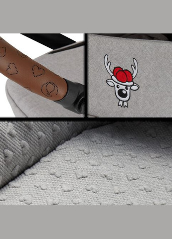 Коляска 2 в 1 SALSA4 AIR EXCLUSIVE, Deer, колір сірий (1200228/2007) ABC design (307836178)