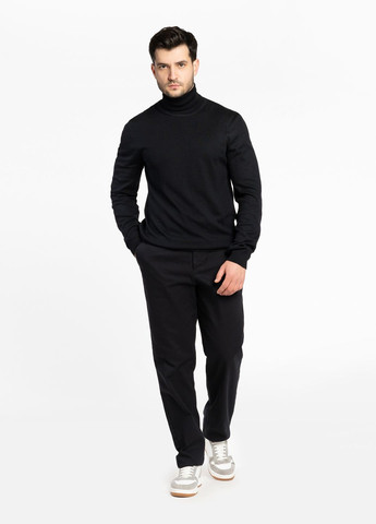 Черный зимний свитер мужской черный Arber Roll-neck FF N-AVT142