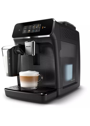 Кофемашина Series 2300, 1,8л, зерно+молотая, автомат.капуч, сернор.управление, черный Philips (315040851)