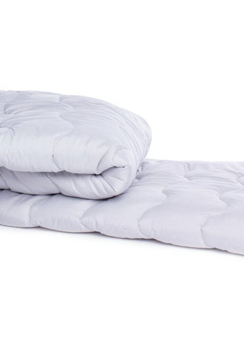 Ковдра антиалергенна EcoSilk всесезонна №9007 Eco Light Gray 200x220 см (2200005994368) Mirson (314715979)