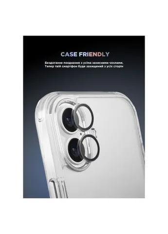 Скло захисне (ARM84427) ArmorStandart for Camera Supreme BI iPhone 16e Clear (366521985)