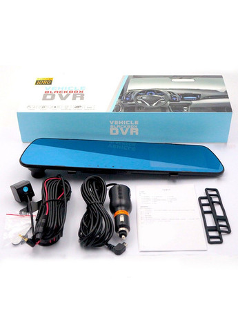 Автомобільний відеореєстратор-дзеркало Black Box V8 1080p з камерою заднього виду Black Inspire (300775740)