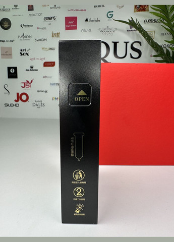 Презервативы Muaisi 001 Premium Black ультратонкие из премиум латекса 12 штук AVE (303906032)