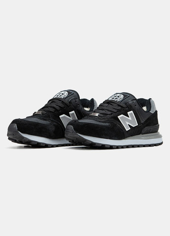 Чорні Зимовий кросівки зимові чоловічі New Balance 579 x Stone Island black fur | Нью Беланс 574 з хутром