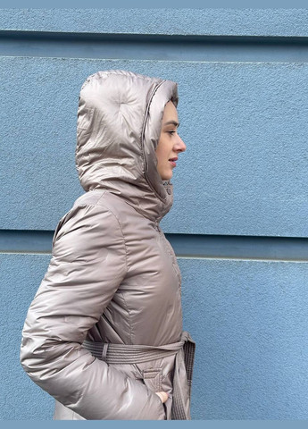 Темно-бежевая куртка-пальто FLY