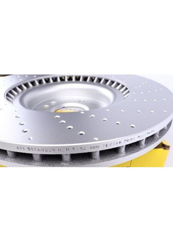 Диск тормозной (передний) MB M-class (W166)/GL-class (X166) 12-(375x36) PRO+ 92279805 RU63 Textar (345787668)