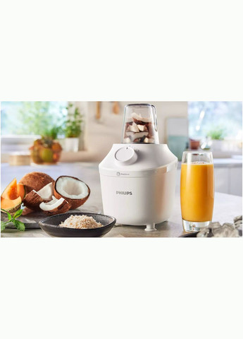 Блендер стаціонарний 3000 series 450Вт, чаша-1900мл, чопер, імпульсний режим, Philips (341316357)