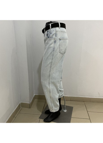 Джинсы WANG женские МОМ баллон широкие хлопок 26 светло голубые Alexander Wang - (350349458)