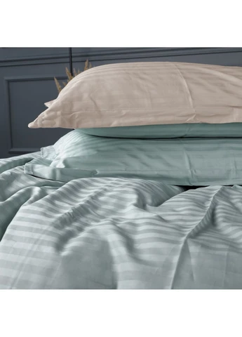 Постільна білизна Satin Stripe 30-0015 + 30-0004 Gavenia Полуторний Mirson (398967558)