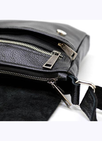 Сумка мессенджер через плечо мужская из натуральной кожи средняя для документов формата А5 или для планшета Черный 35883 TARWA (337466452)