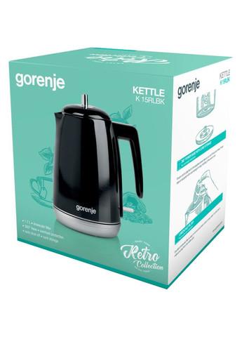 Електрочайник K15RLBK Gorenje (336958744)