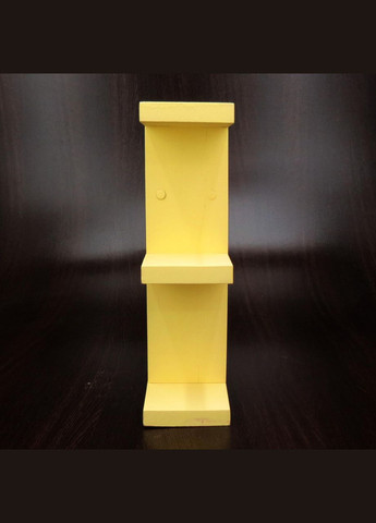 Підставка для квітів з дерева Кальпео лимонад (ЦВП-000451) No Brand (328228094)