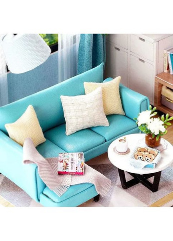 Румбокс Стильна вітальня Corner of Living Room Dollhouse H-018 No Brand (362453292)