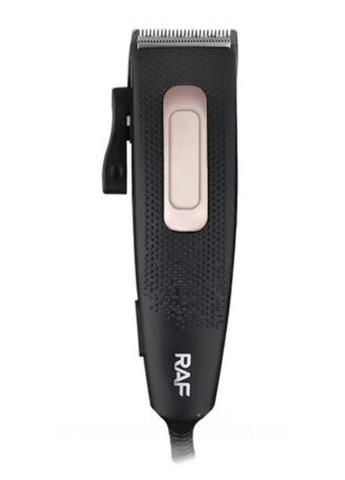 Профессиональная проволочная машинка для стрижки волос R465 с насадками 9Вт Черная RAF (297332223)
