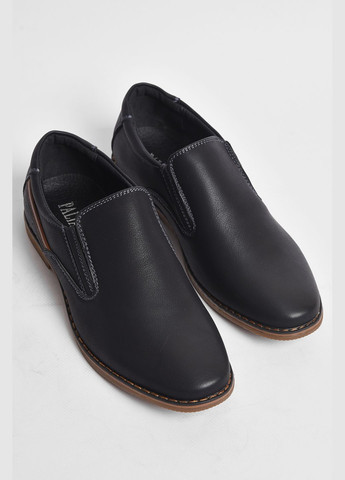 Туфлі підліткові для хлопчика чорного кольору Let's Shop (289843202)