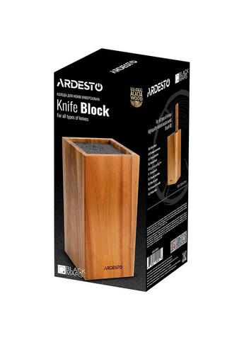 Подставка для ножей Black Mars 23 см (AR2123AH) Ardesto (322937148)