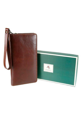 Портмоне дорожное кожаное Wing Italian Brown (MZ101 IT BRN) Visconti (324265430)