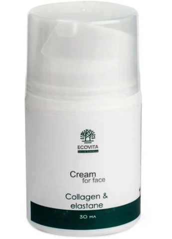 Крем для лица "Коллаген с эластаном" Collagen & Elastane 30ml (1430202-28816718) EcoVita (368882076)