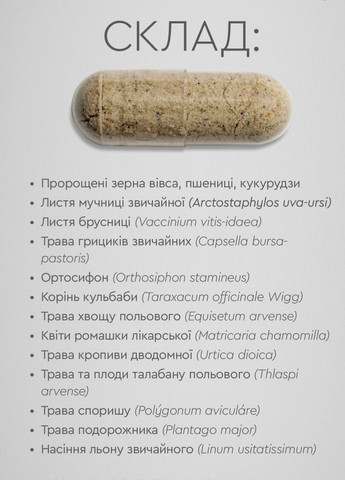 Санклін - для сечовидільної системи фітокомплекс PHYTO Чойс (30 капсул) CHOICE (332987520)