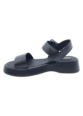 Черные женские босоножки черные кожаные fs-18-19 23,5 см (р) Foot Step