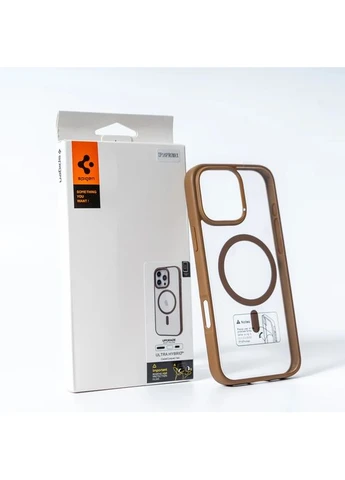 Чехол для смартфона Spigen Magnetic Color поликарбонат Коричневый для Apple iPhone 16 Pro No Brand (403021924)