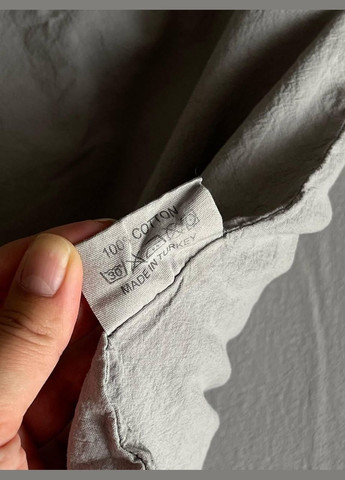 Комплект постельного белья Евро 200х220 наволочка 70х70 2шт Серый (П4К-al-sikel-var-001-01) No Brand (348094910)