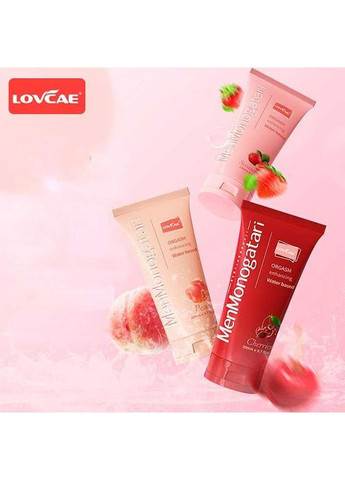 Персиковий анальний лубрикант "MenMonogatari" 200 мл - Інтимна змазка No Brand (368891959)