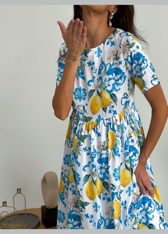 Белое платье BULAVKA