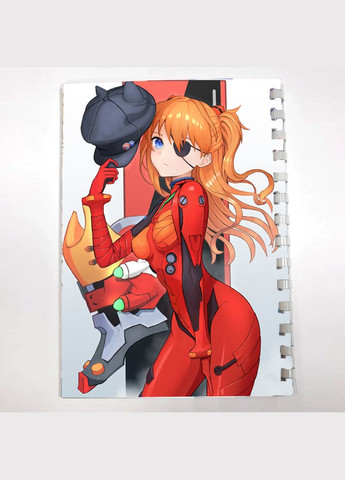 Блокнот Скетчбук аніме Рей Аска Євангеліон Evangelion (sk0092) No Brand (327003462)