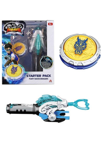 Юла VI серия Starter Pack Fury Wave Dragon Февраль Дракон (EU654111) Infinity Nado (322915038)