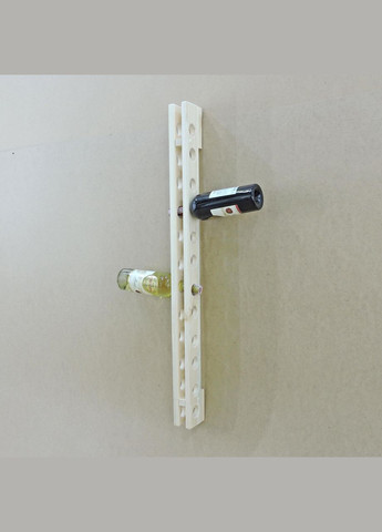 Настінна винна полиця з дерева Етідзен бланже (ПНК-007301) No Brand (327425535)