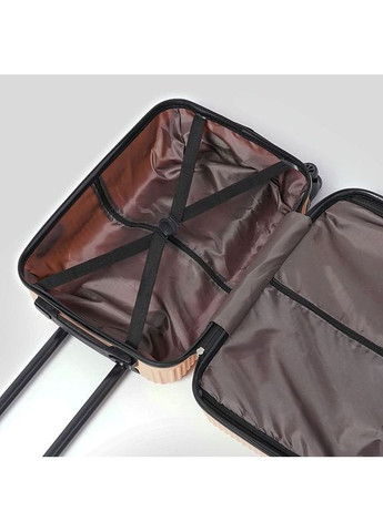 Чемодан маленький 4 колеса T1Bowtie21pudra-M Ricco Grande (365728032)