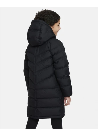 Чорна зимня куртка k nsw synfl hd prka black dx1268-010 Nike
