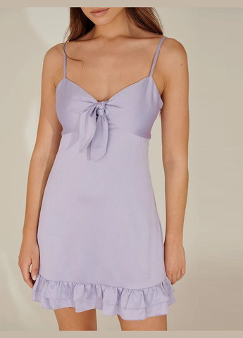 Фиолетовое летнее платье NA-KD