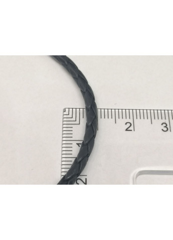 Браслет из кожи с серебряными вставками. 910064С 19 Tango (361077401)