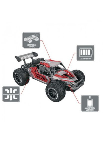 Автомобиль METAL CRAWLER с р/к NOVA (серо-красный, металл. корпус, акум.3,7V, 1:16) Sulong Toys (315153825)