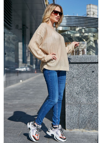 Кавовий демісезонний джемпер 9119.3828 Seventeen