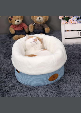 Лежак Hoopet 19X1303M 33*33*26 см Blue для котов собак домашних животных 5шт Lesko (352011790)