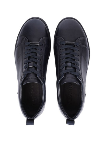 Синие мужские кеды m55a-27-a09 синий кожа MIRATON