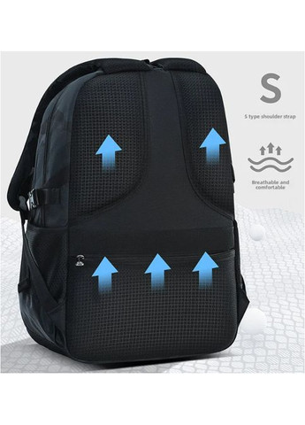 Рюкзак міський чоловічий для подорожей та туризму, місткий рюкзак. Сірий No Brand (358932557)