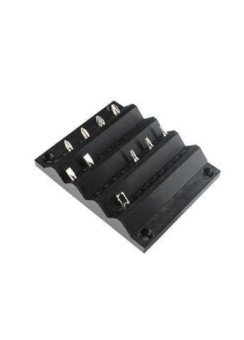 Органайзер біт для шурупокрута та викруток. Тримач для зберігання біт настінний No Brand (342123575)