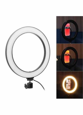 Кольцевая лампа 26 см, лампа для тик тока tiktok, селфи лампа с держателем для телефона China (285895785)