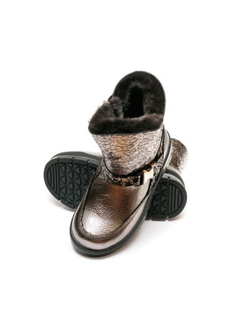 Бронзовые зимние ботинки K.Pafi