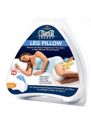 Подушка ортопедическая для ног Contour Leg Pillow Белый (2_009691) As Seen On TV (395879297)