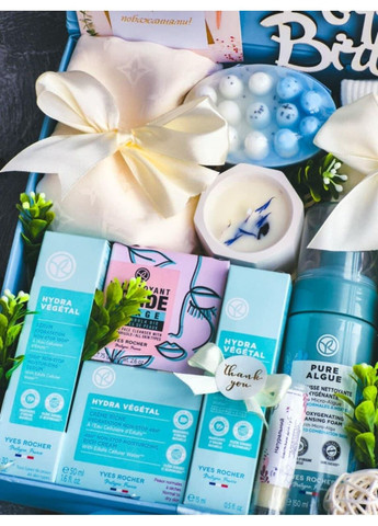 WOW -Подарунковий набір французької косметики для дівчини, дружини, мами Доглядовий набір для жінки Yves Rocher (360549835)