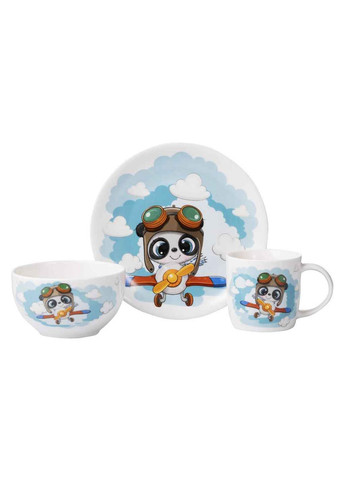 Набір посуду дитячого Panda pilot 3 пр., порцеляна Ardesto (363328308)