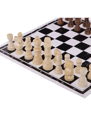 Шахові фігури дерев'яні з полотном для ігор IG-4929 (IG-4929) SP-Sport (361435925)